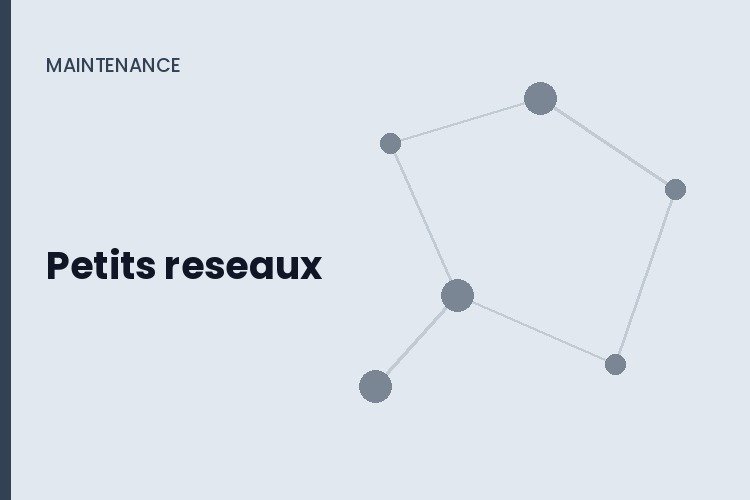 Petits reseaux : installer et securiser une connexion