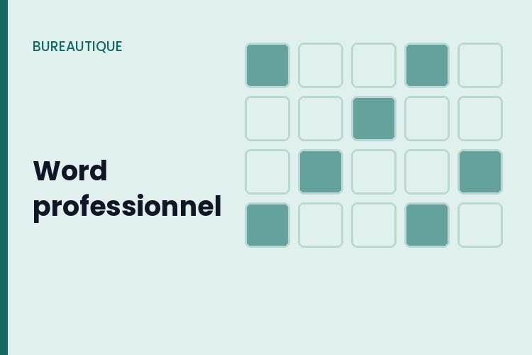 Word professionnel : rapports, courriers et modeles